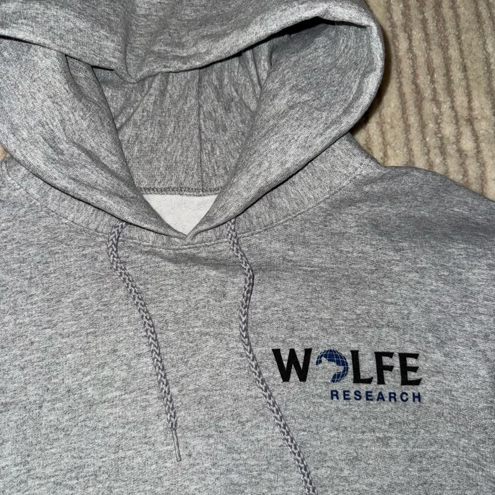 Gray Men's Hoodie - Picture 2 of 6